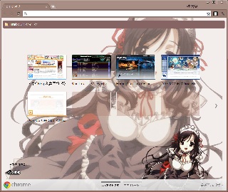Google Chromeのテーマ 猫の日々 Google Chromeのテーマ 猫の日々